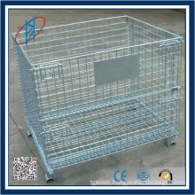 Lockable Pallet Cage For Warehouse